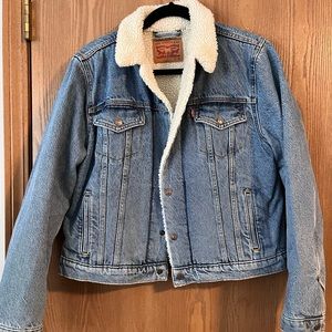 Levis Jean Jacket - Sherpa Lined